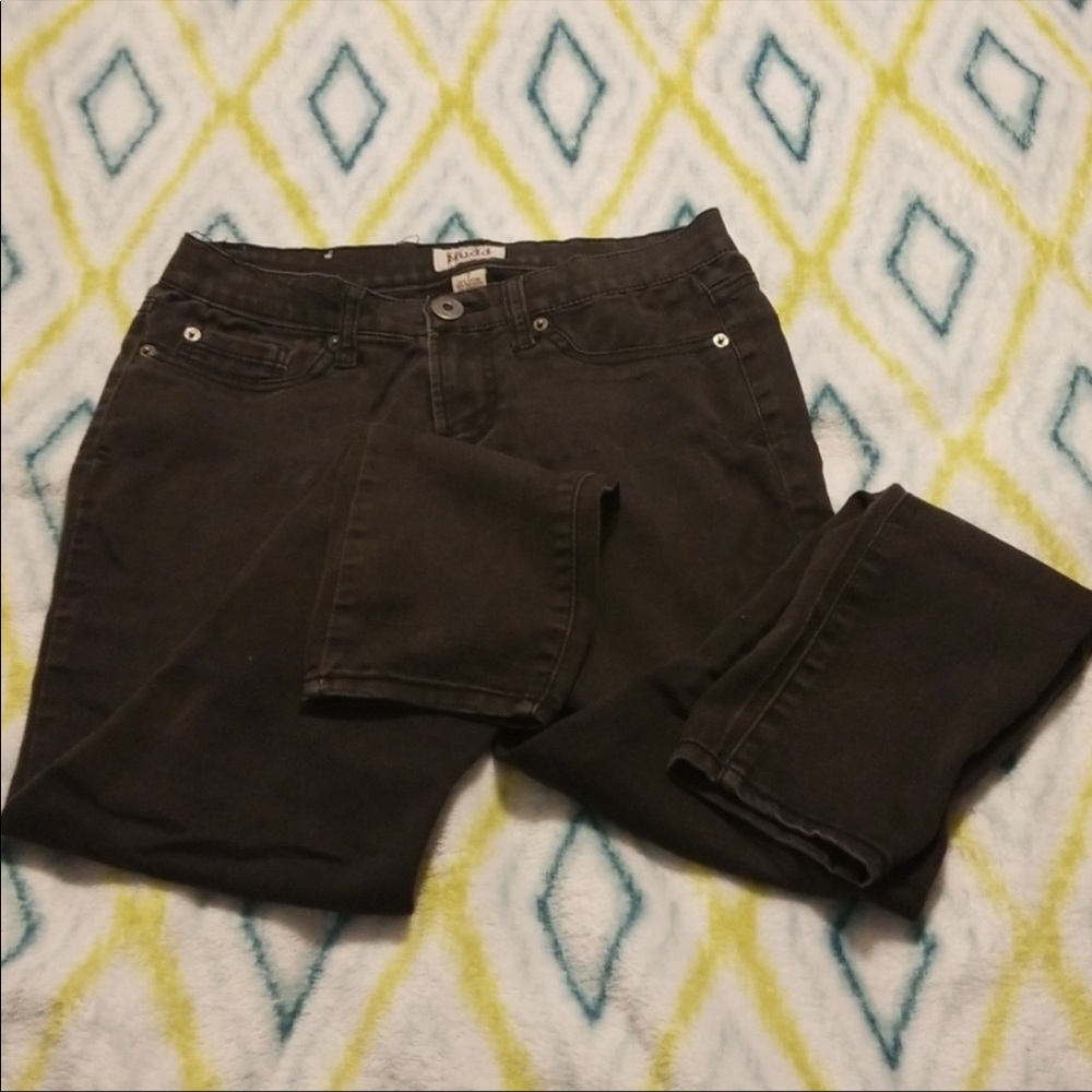 🗽Mudd faded black denim jeggings